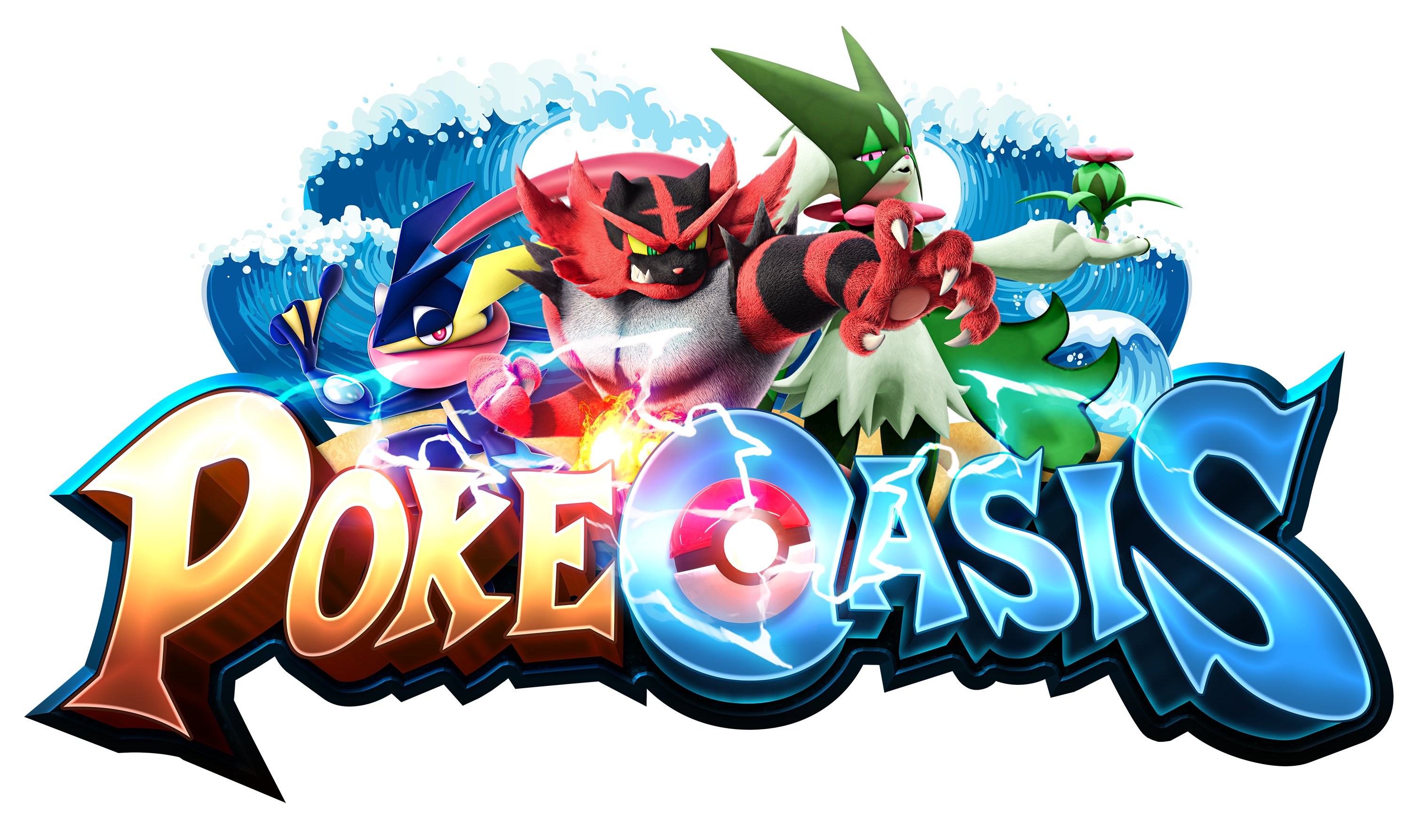 PokeOasis — Greninja, Incineroar and Meowscarada