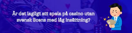 Minsta Insättning Casino utan Svensk Licens En Komplett Guide